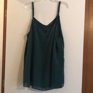 Emerald Green Flowy Torrid Tank Top